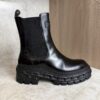 LOUIS VUITTON LV Squad Chelsea Ankle Boot Black