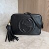 Gucci Calfskin Small Soho Disco Bag Black