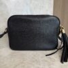 Gucci Calfskin Small Soho Disco Bag Black