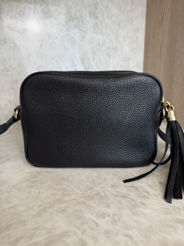 Gucci Calfskin Small Soho Disco Bag Black