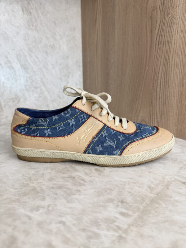 Louis Vuitton Vintage Denim 2005 Sneakers - Size 39