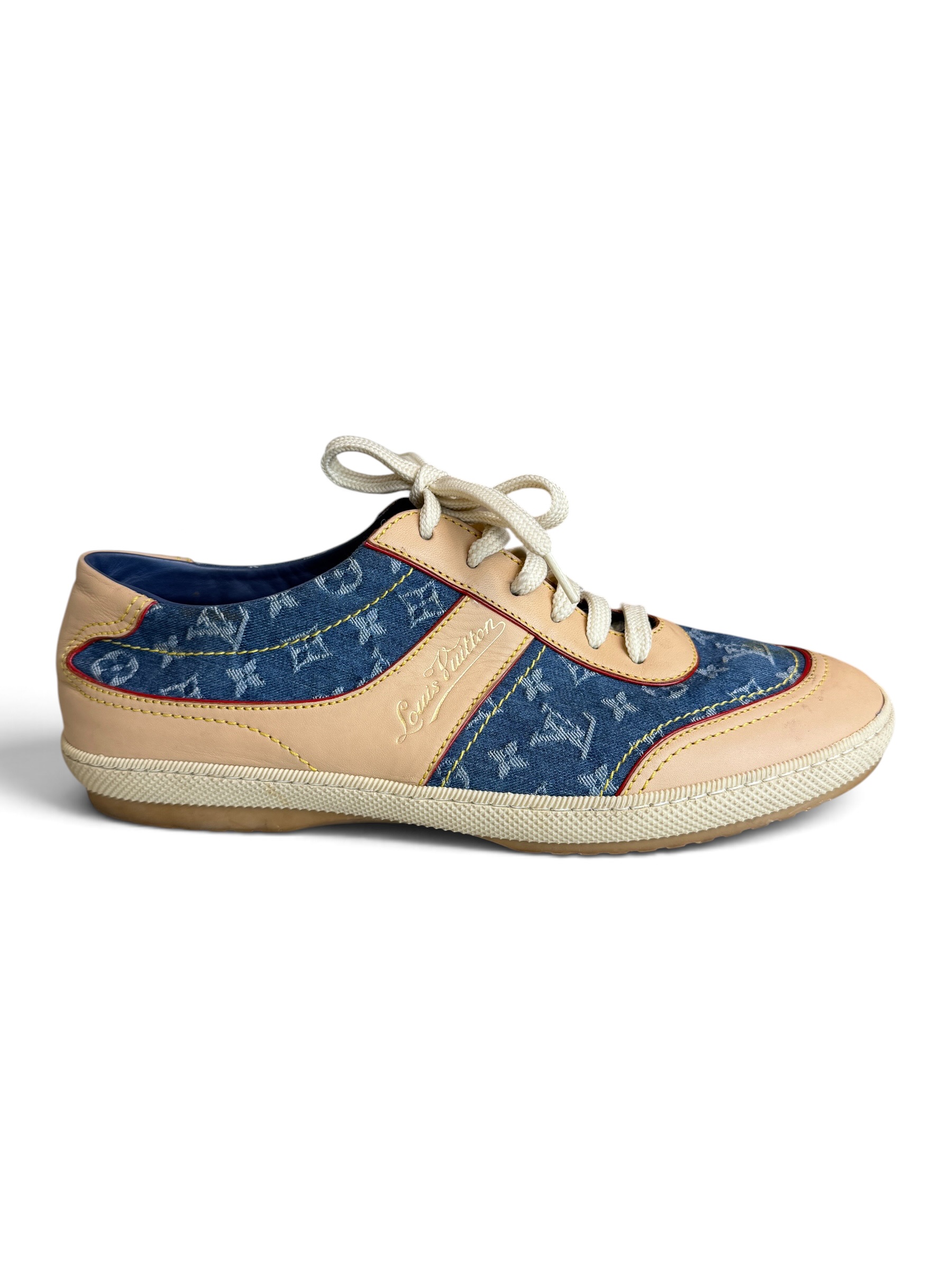 Louis Vuitton Vintage Denim 2005 Sneakers - Size 39