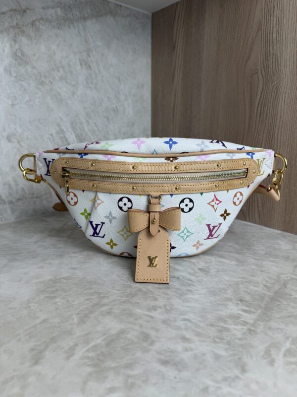 Louis Vuitton LV X TM Monogram Multicolor High Rise Bumbag White