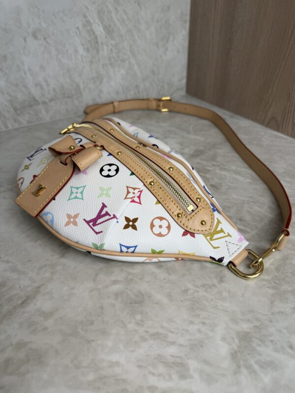Louis Vuitton LV X TM Monogram Multicolor High Rise Bumbag White