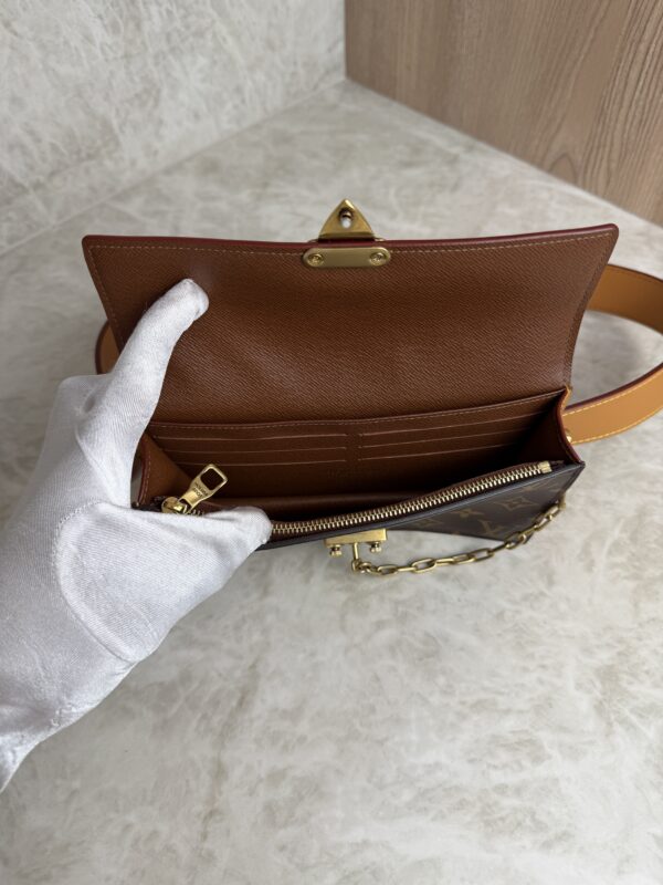 Louis Vuitton S Lock Belt Pouch Monogram Canvas