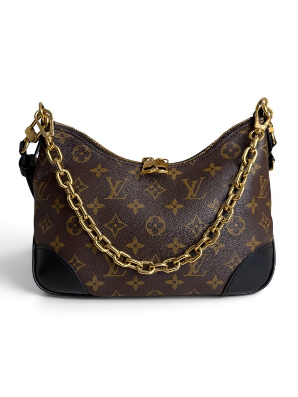 Louis Vuitton Monogram Boulogne NM Black