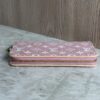 Louis Vuitton Denim Monogram Jacquard Zippy Wallet Pink