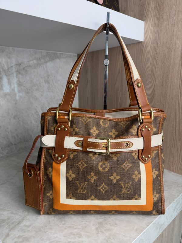 Louis Vuitton Limited Edition Monogram Tisse Rayures PM