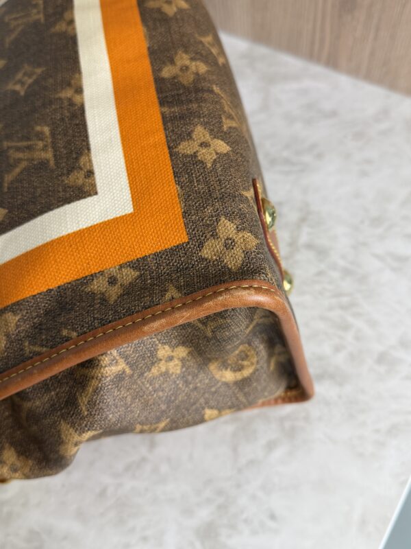 Louis Vuitton Limited Edition Monogram Tisse Rayures PM