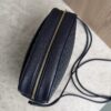 Saint Laurent (YSL) Quilted Monogram Victoire Camera Bag Navy