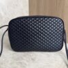 Saint Laurent (YSL) Quilted Monogram Victoire Camera Bag Navy