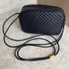 Saint Laurent (YSL) Quilted Monogram Victoire Camera Bag Navy