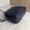 Saint Laurent (YSL) Quilted Monogram Victoire Camera Bag Navy