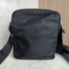 Prada Re-Nylon/Saffiano Leather Shoulder Bag Black