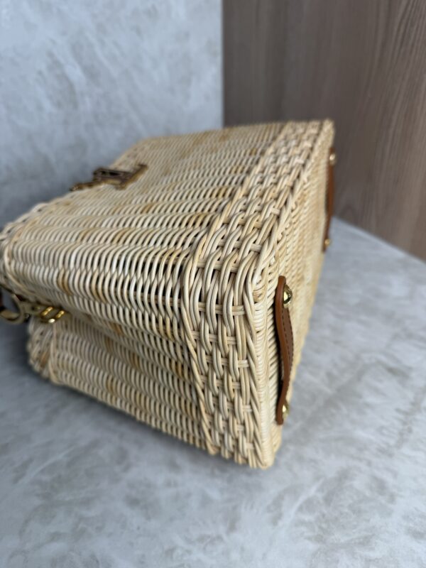 Louis Vuitton Capucines Bag Wicker with Leather BB