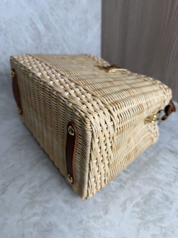 Louis Vuitton Capucines Bag Wicker with Leather BB