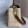 Louis Vuitton Capucines Bag Wicker with Leather BB