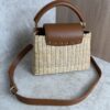 Louis Vuitton Capucines Bag Wicker with Leather BB