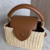 Louis Vuitton Capucines Bag Wicker with Leather BB
