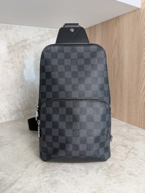 Louis Vuitton Avenue Sling Bag Damier Graphite