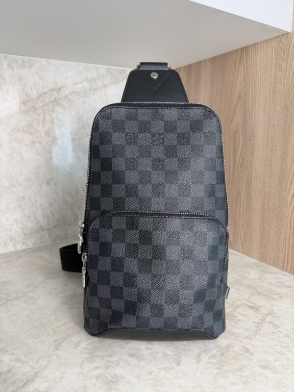 Louis Vuitton Avenue Sling Bag Damier Graphite
