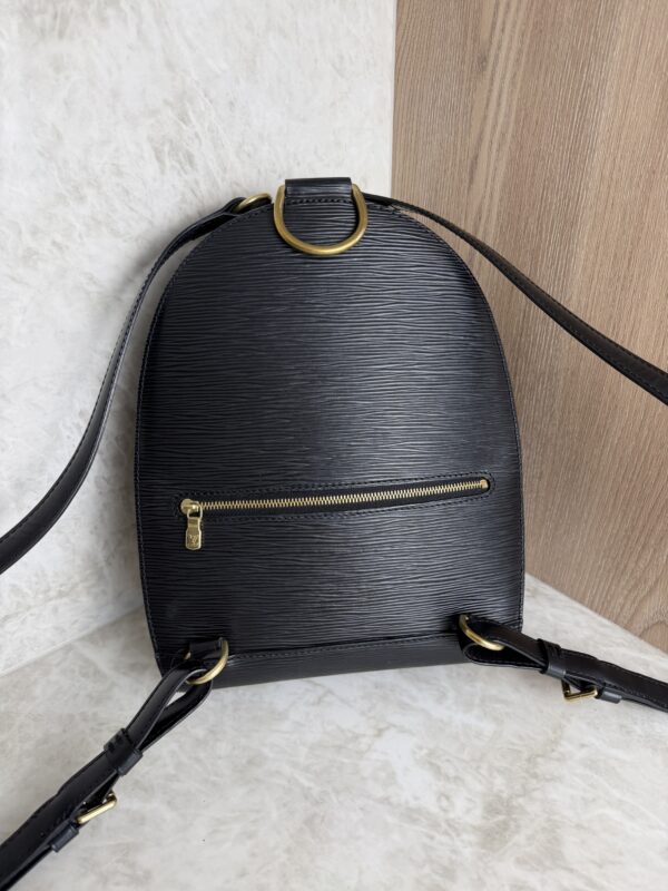 Louis Vuitton Mabillon Backpack Epi Leather Black