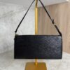 Louis Vuitton Epi Pochette Accessories 24 Black