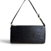 Louis Vuitton Epi Pochette Accessories 24 Black