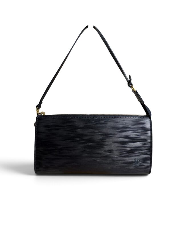 Louis Vuitton Epi Pochette Accessories 24 Black