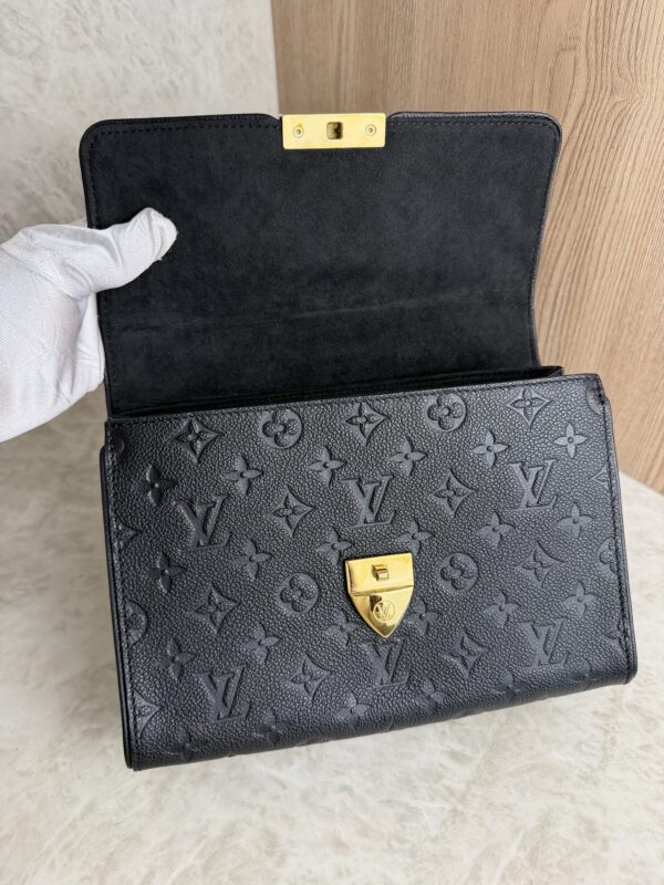 Louis Vuitton Saint Sulpice Handbag Monogram Empreinte Leather PM