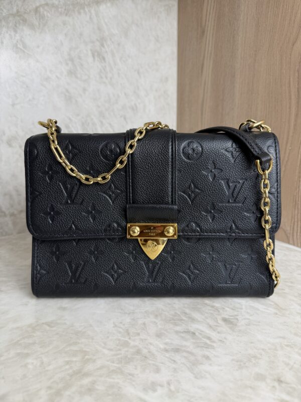 Louis Vuitton Saint Sulpice Handbag Monogram Empreinte Leather PM