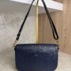 Salvatore Ferragamo Gancini Crossbody Bag Navy